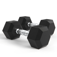 Гантели DFC гексаг. обрезиненная пара DB001-27,5 кг