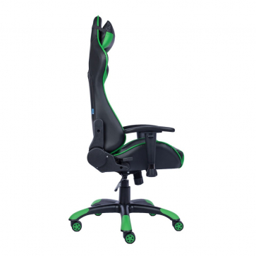 Кресло Everprof Lotus S9 Экокожа Зеленый/Черный - 3